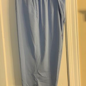 Alfred Dunner Cropped Pants  Sz 24W Light Blue